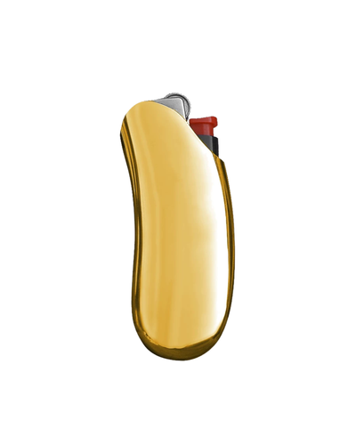 Curved Chrome Lighter Case