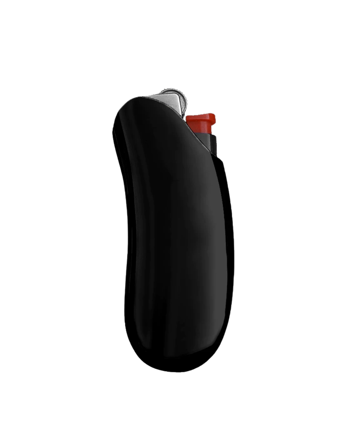 Curved Chrome Lighter Case
