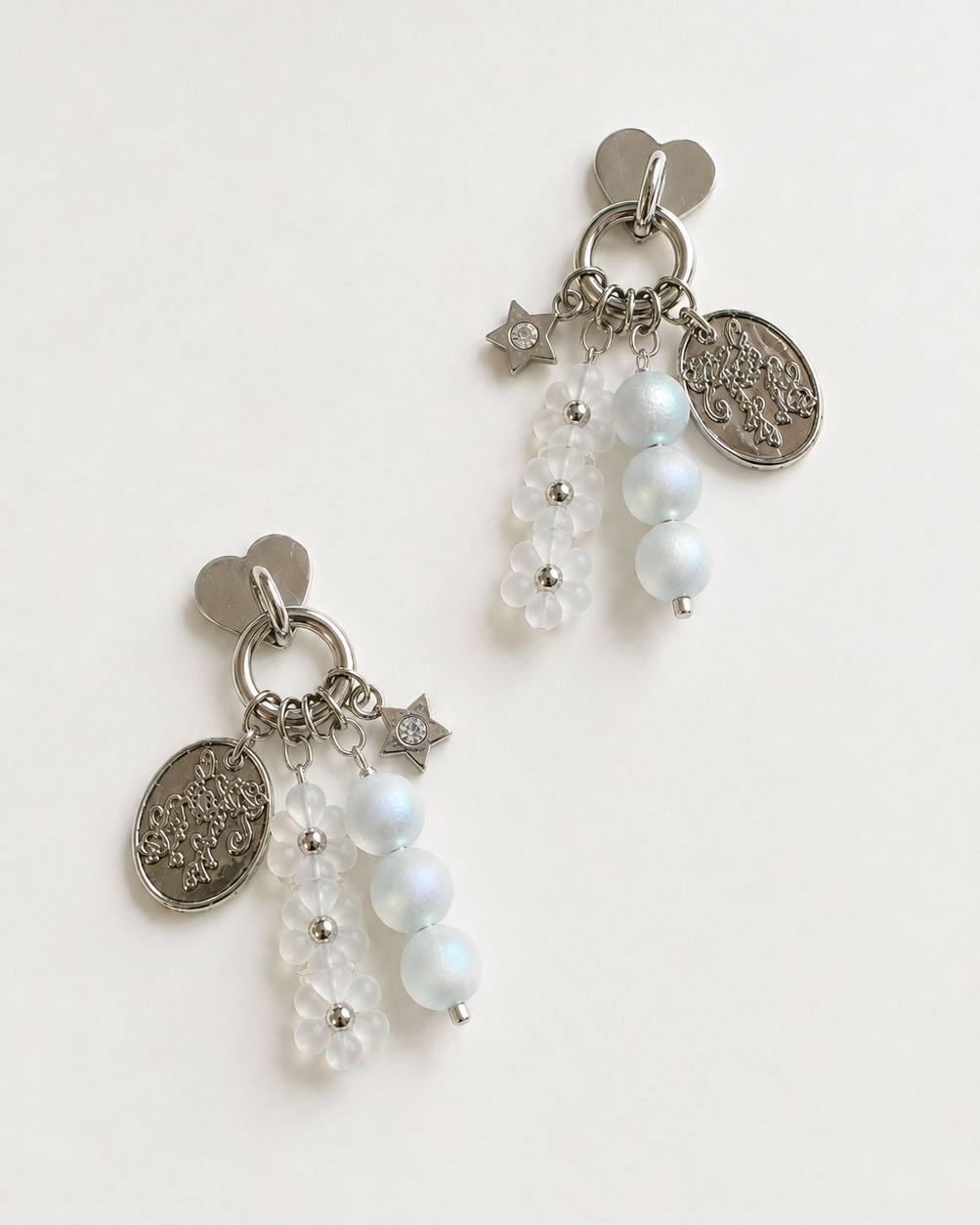 Petals and Pearls Charm