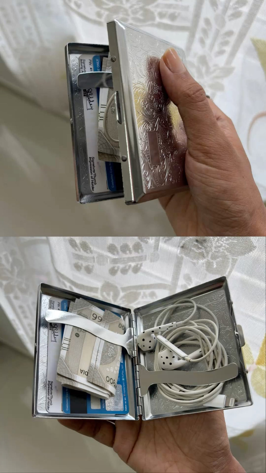Chrome Cig Case