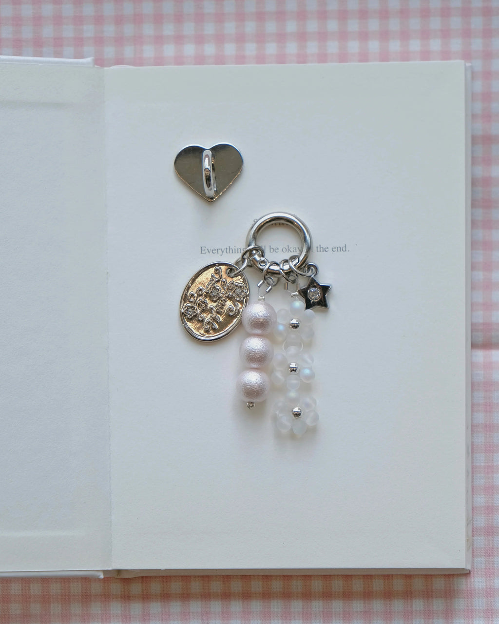 Petals and Pearls Charm