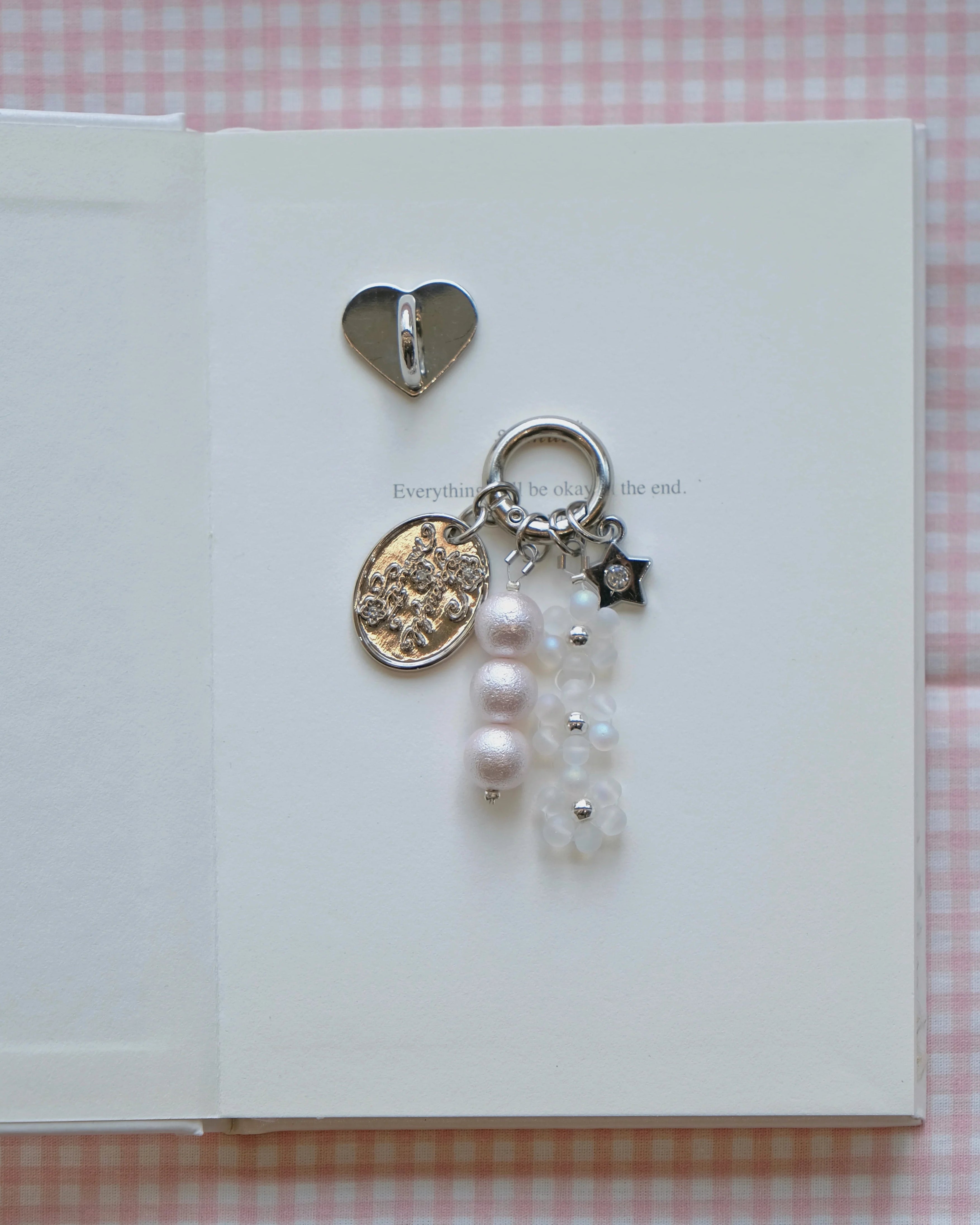 Petals and Pearls Charm