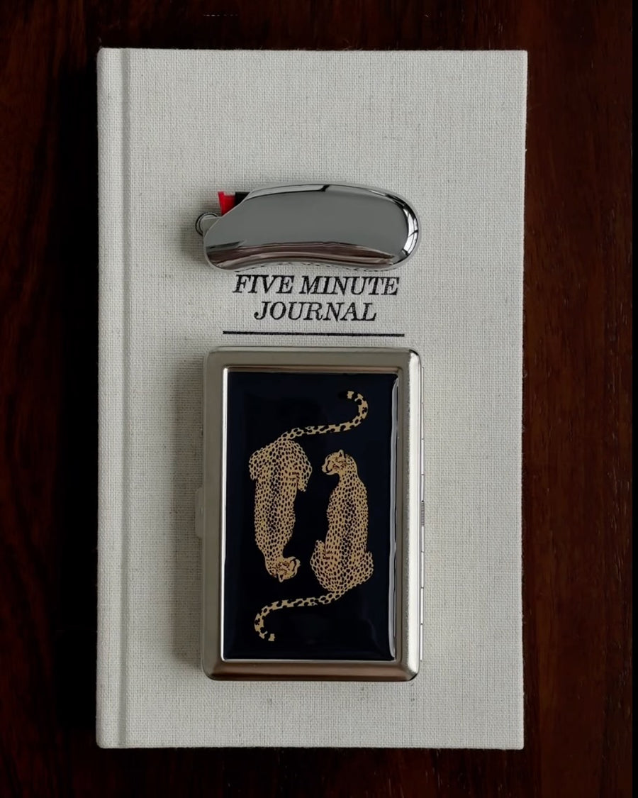 Curved Chrome Lighter Case