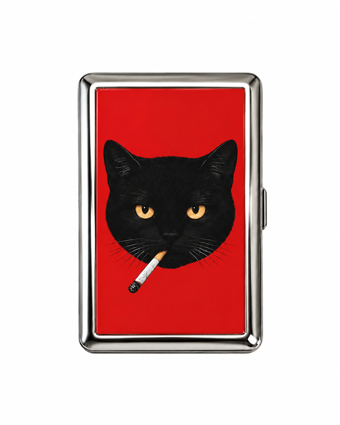 Cat in Red Cig Case